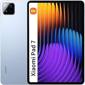 XIAOMI Pad 7, tablet de 11,2 polegadas, 8 256 GB, azul, bateria 8850 mAh, carga de turbina de 45 w, Hyperai (carregador incluído)