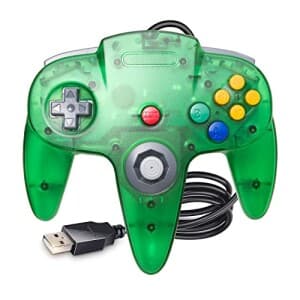 Classic N64 Controller for PC N64 USB Wired Controller Game Pad Joypad Controller for Windows & MAC & Raspberry Pi Clea