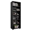Estante Livreiro Office Preto